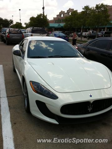 Maserati GranTurismo spotted in Dallas, Texas