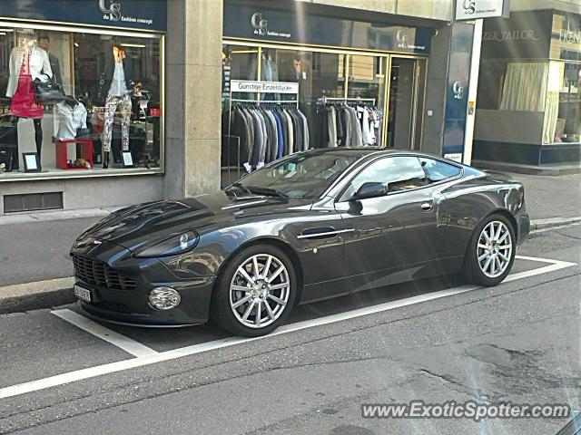 Aston Martin Vanquish spotted in Zurich, Switzerland