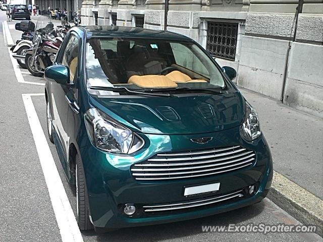 Aston Martin Cygnet spotted in Zurich, Switzerland