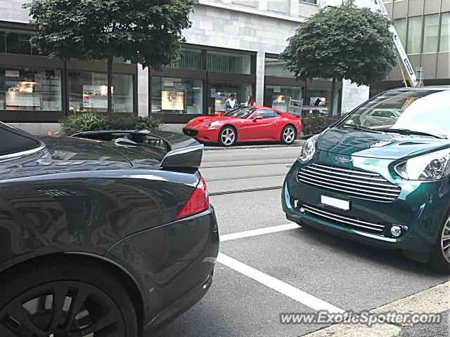 Jaguar XKR-S spotted in Zurich, Switzerland