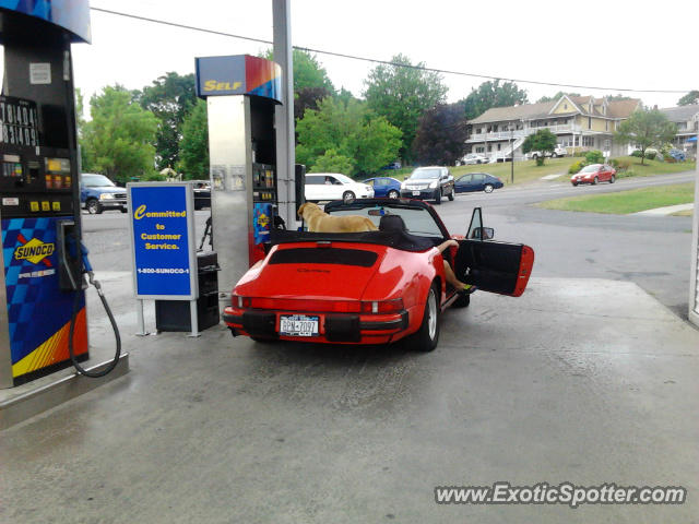 Porsche 911 spotted in Sodus Point, New York