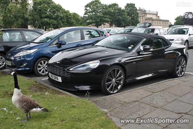 Aston Martin Virage spotted in York, United Kingdom