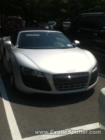 Audi R8 spotted in Lake George, New York