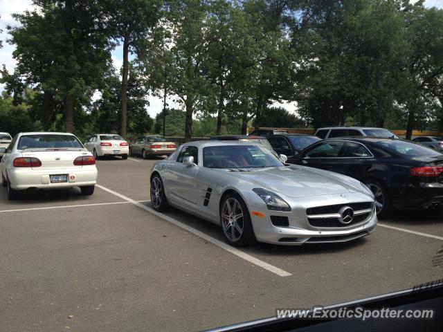 Mercedes SLS AMG spotted in Ancaster, Canada