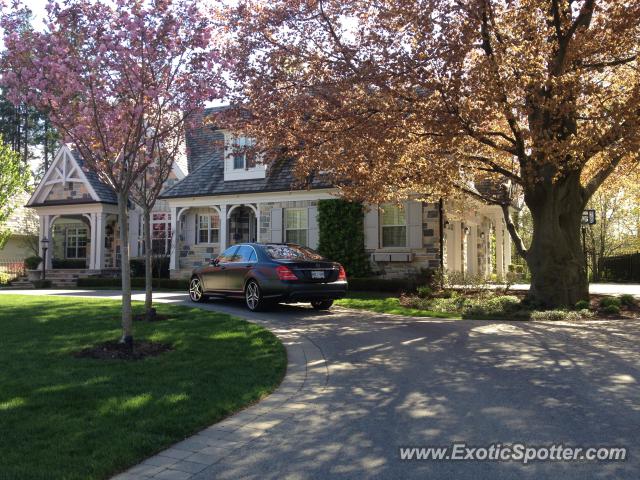 Mercedes SL 65 AMG spotted in Oakville, Canada