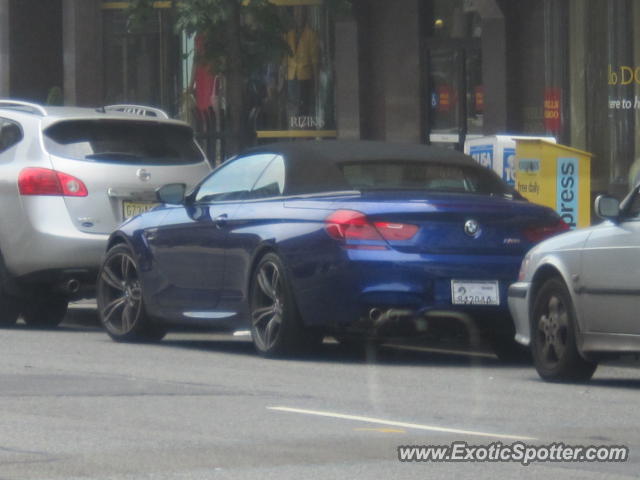 BMW M6 spotted in Washington DC, United States