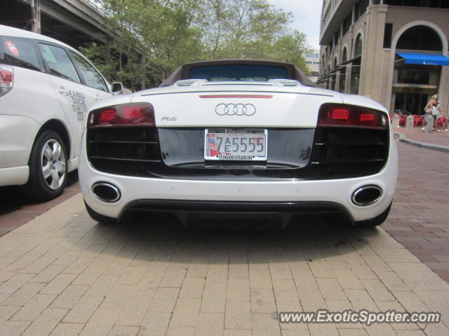 Audi R8 spotted in Washington DC, United States