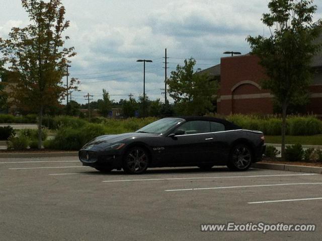 Maserati GranCabrio spotted in St. Louis, Missouri