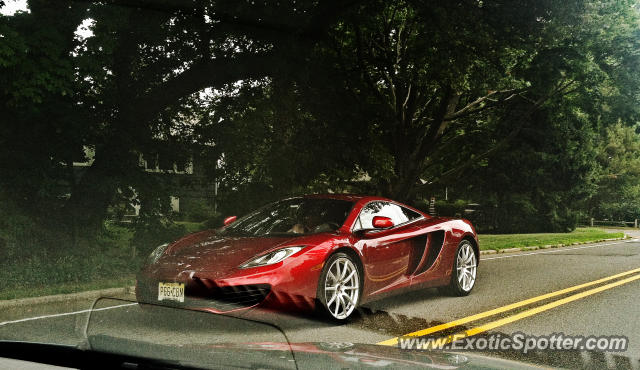 Mclaren MP4-12C spotted in Little Silver, New Jersey
