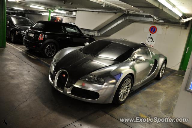 Bugatti Veyron spotted in Geneva, Switzerland