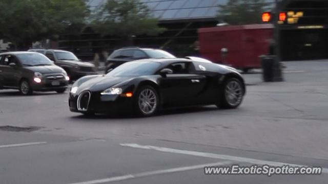 Bugatti Veyron spotted in Denver, Colorado