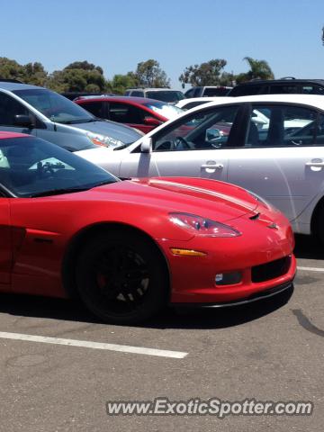 Chevrolet Corvette Z06 spotted in San diego, California