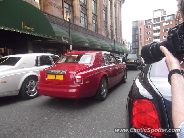 Rolls Royce Phantom spotted in London, United Kingdom