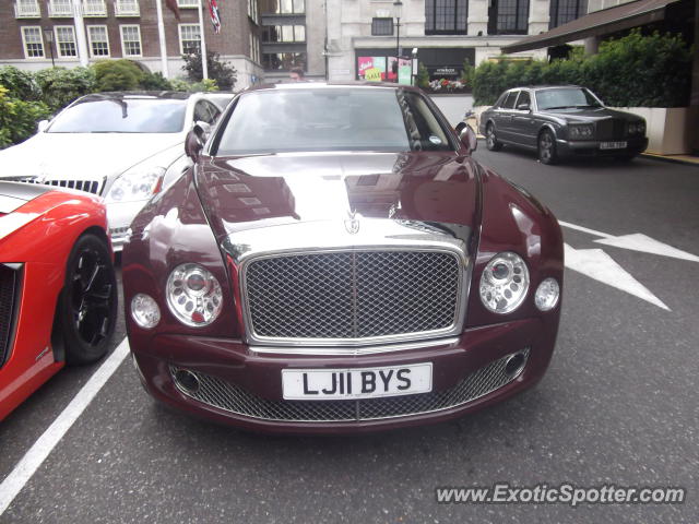 Bentley Mulsanne spotted in London, United Kingdom