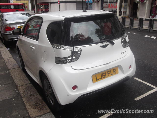 Aston Martin Cygnet spotted in London, United Kingdom