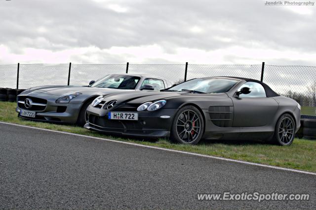 Mercedes SLR spotted in Oschersleben, Germany