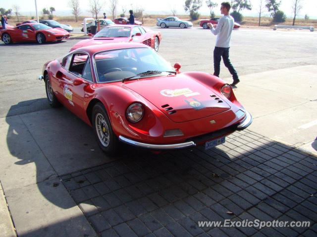 Ferrari 246 Dino spotted in Free State Provi, South Africa