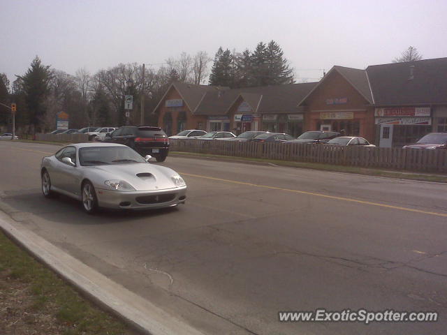 Ferrari 575M spotted in Ancaster, Canada