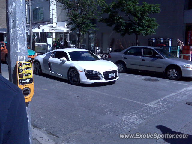 Audi R8 spotted in Toronto, Canada