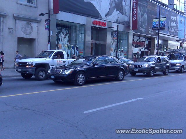 Mercedes Maybach spotted in Toronto, Canada