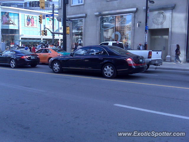 Mercedes Maybach spotted in Toronto, Canada
