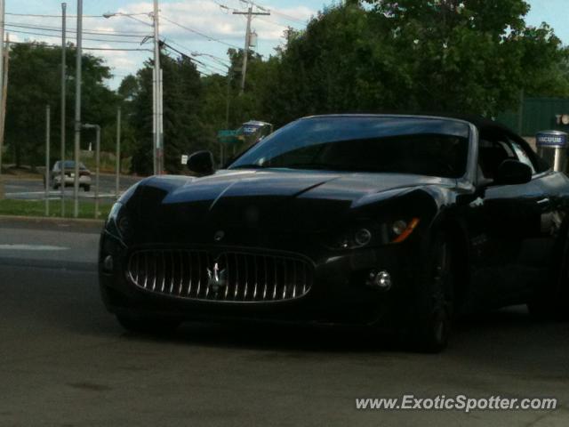 Maserati GranCabrio spotted in Albany, New York