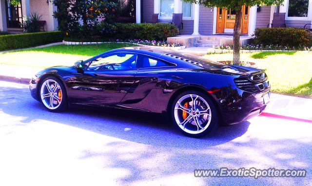 Mclaren MP4-12C spotted in Houston, Texas