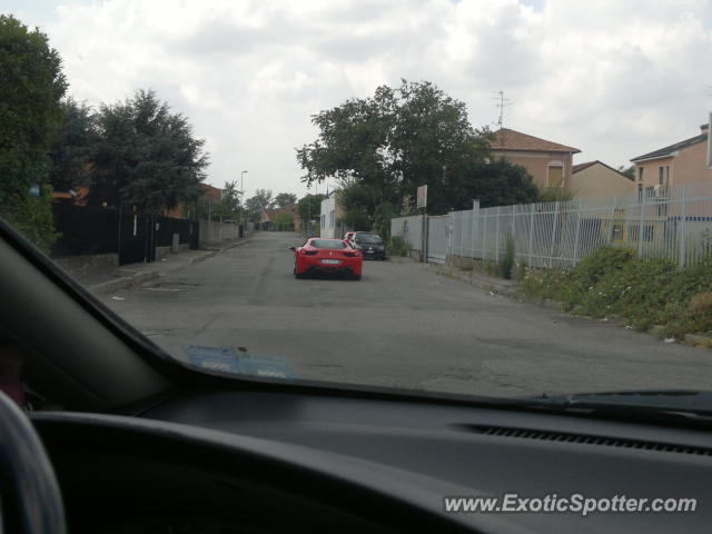 Ferrari 458 Italia spotted in Baranzate, Italy