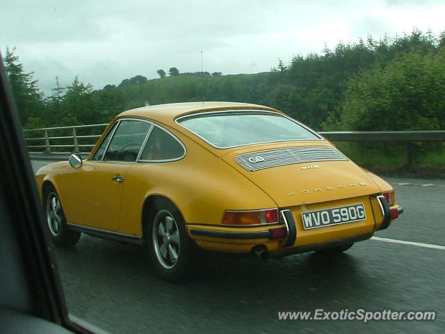 Porsche 911 spotted in M6, United Kingdom