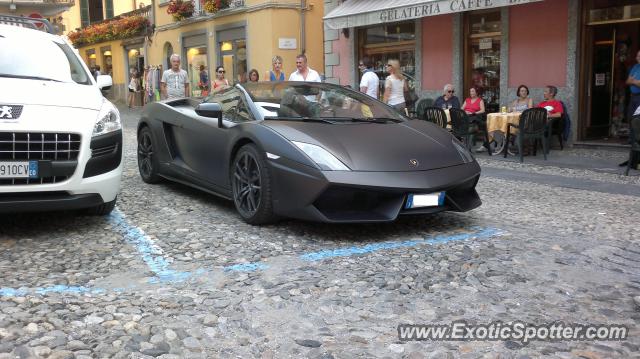 Lamborghini Gallardo spotted in Bellagio, Italy