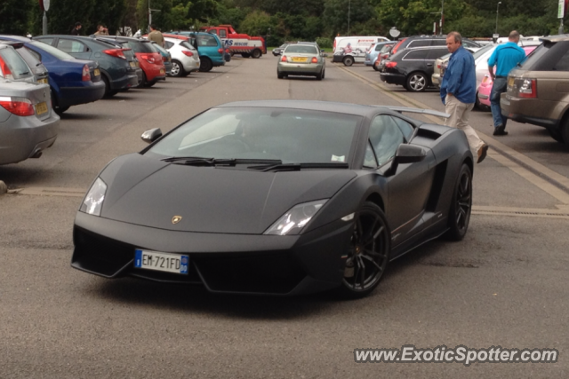Lamborghini Gallardo spotted in Worcester, United Kingdom
