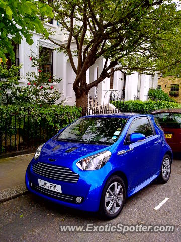 Aston Martin Cygnet spotted in London, United Kingdom