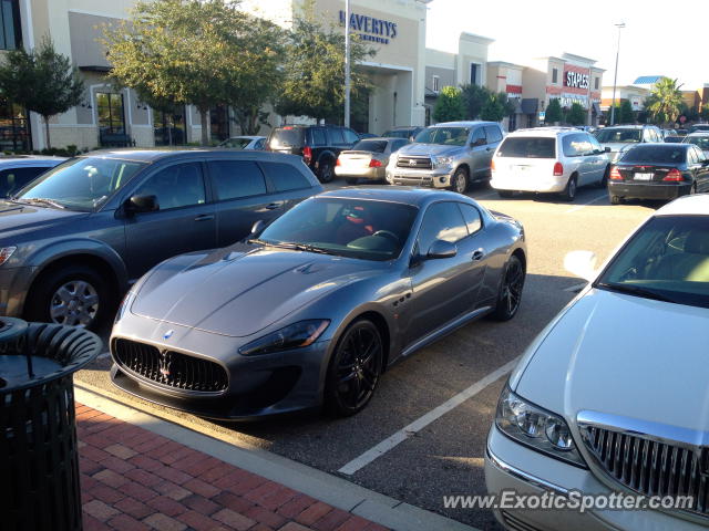 Maserati GranTurismo spotted in Windermere, Florida