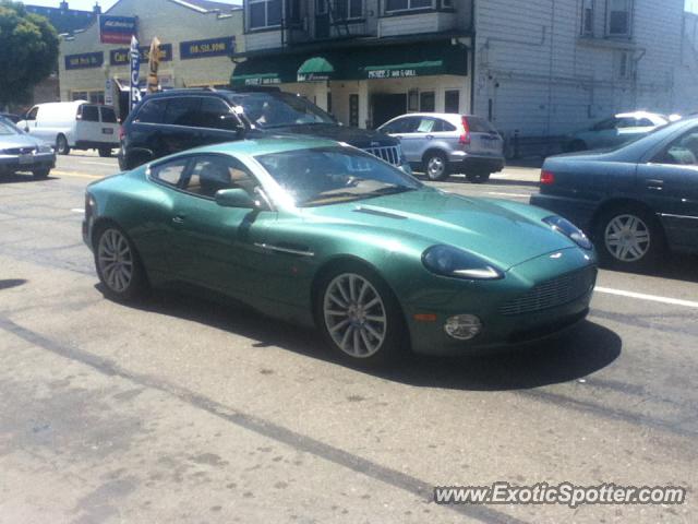 Aston Martin Vanquish spotted in Alameda, California