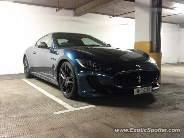 Maserati GranTurismo spotted in London, United Kingdom
