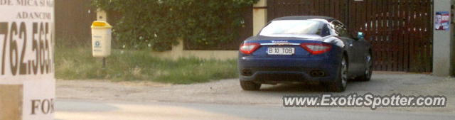 Maserati GranTurismo spotted in Bucharest, Romania