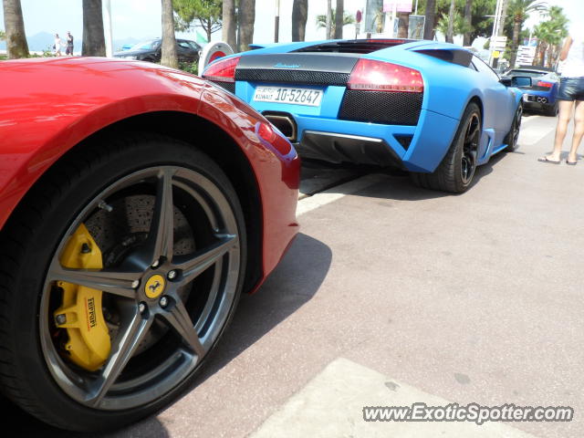 Lamborghini Murcielago spotted in Cannes, France