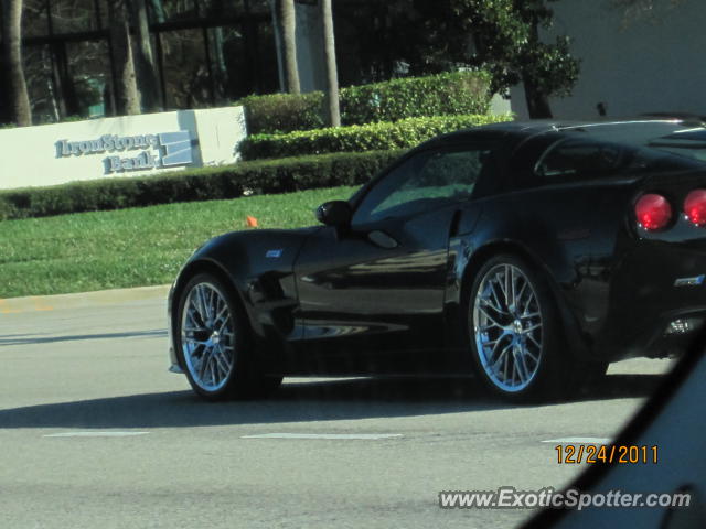 Chevrolet Corvette ZR1 spotted in Palm Beach, Florida