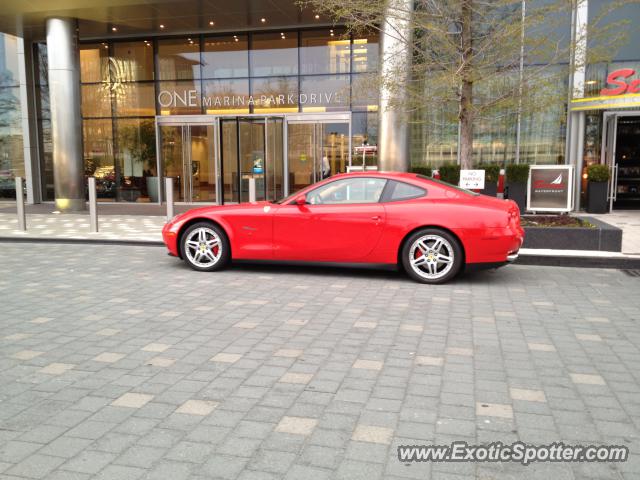 Ferrari 612 spotted in Boston, Massachusetts