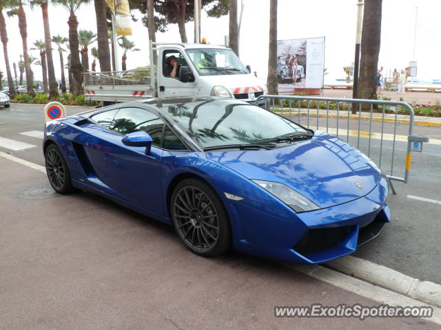 Lamborghini Gallardo spotted in Сannes, France