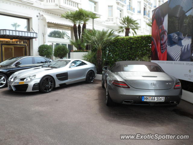 Mercedes SLR spotted in Cannes, France