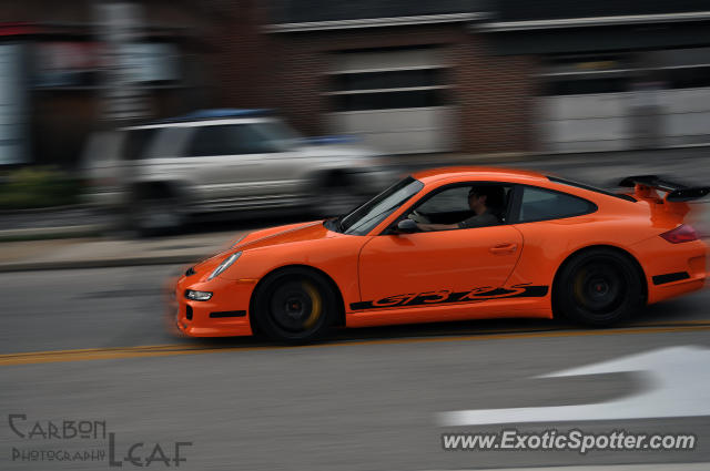 Porsche 911 GT3 spotted in Chagrin Falls, United States
