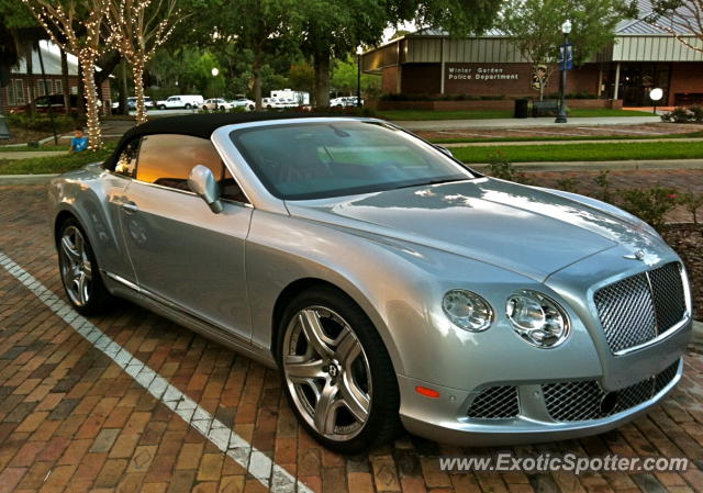 Bentley Continental spotted in Winter Garden, Florida