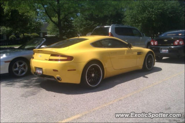 Aston Martin Vantage spotted in Beaufort, South Carolina