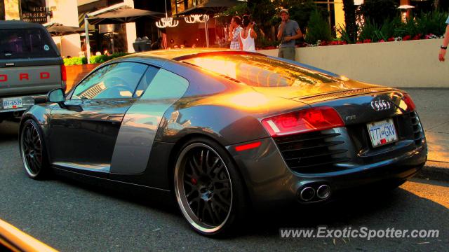 Audi R8 spotted in Vancouver, BC, Canada