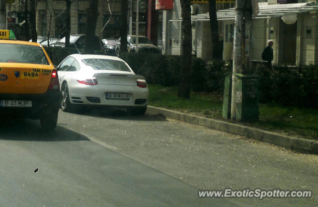 Porsche 911 Turbo spotted in Bucharest, Romania