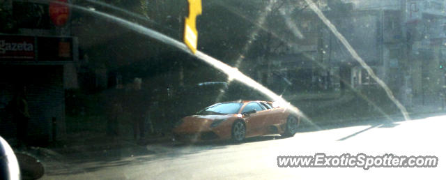Lamborghini Murcielago spotted in Bucharest, Romania