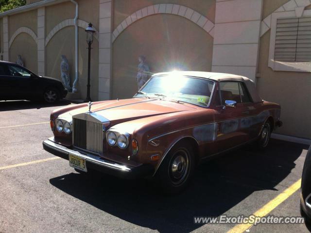 Rolls Royce Corniche spotted in Bloomfield, New Jersey