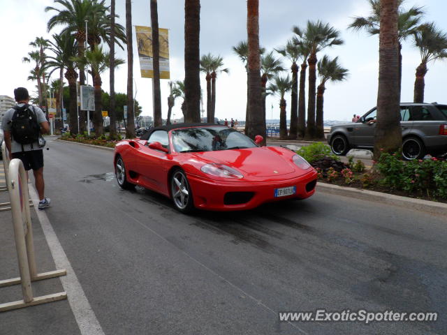 Ferrari 360 Modena spotted in Cannes, France