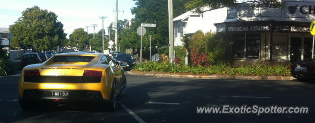 Lamborghini Gallardo spotted in Brisbane, Australia